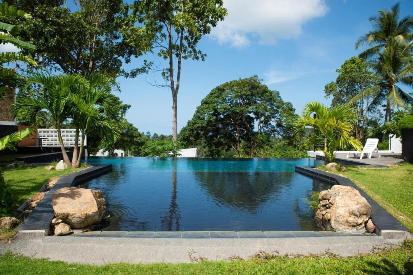 Cosy Flat 2 Bedroom - M2 Sea View & Shared Pool Apartment Ban Ko Khwan