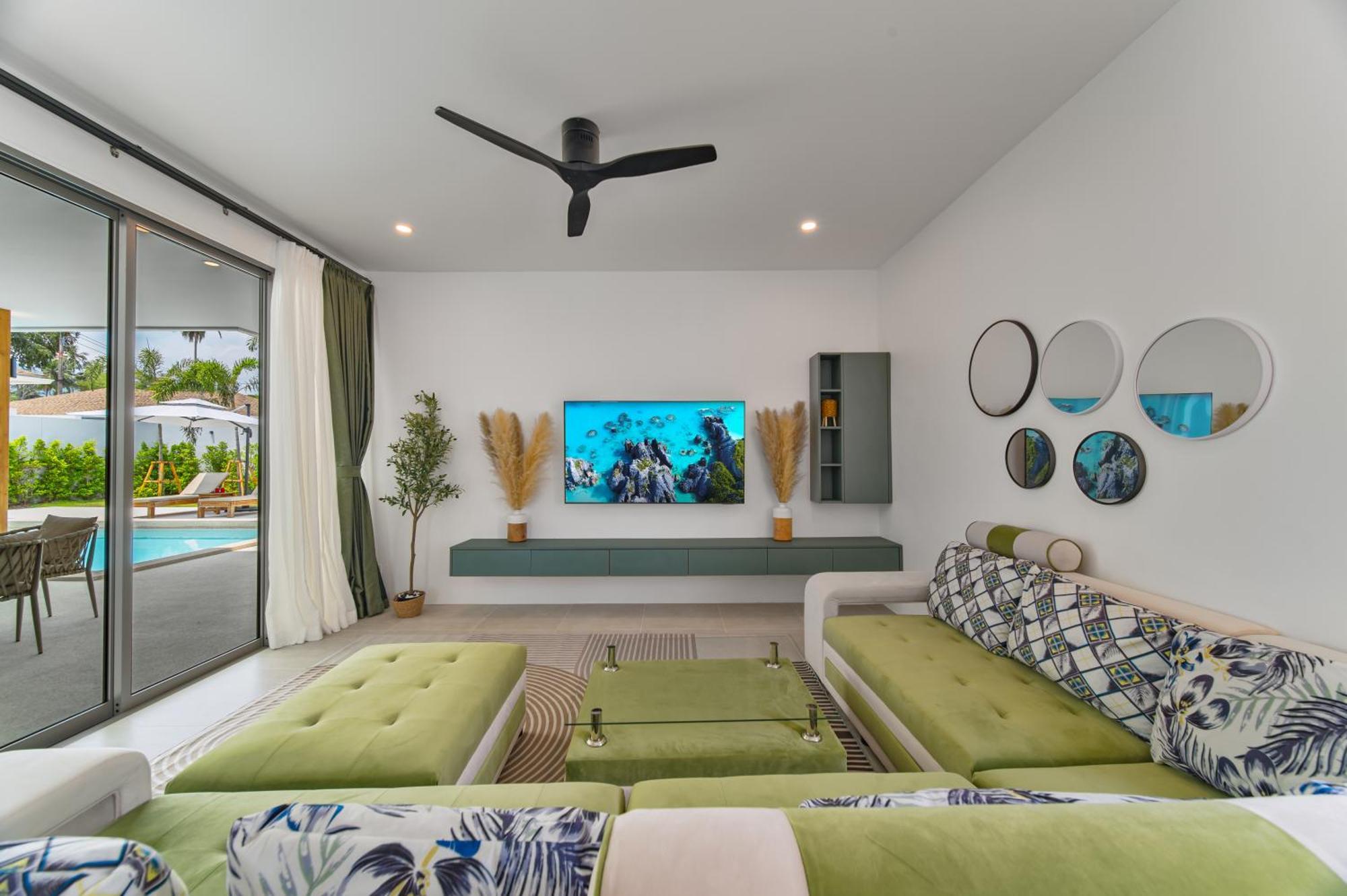 Vila New Luxury 3 Bedroom In Lamai Area , Olive *