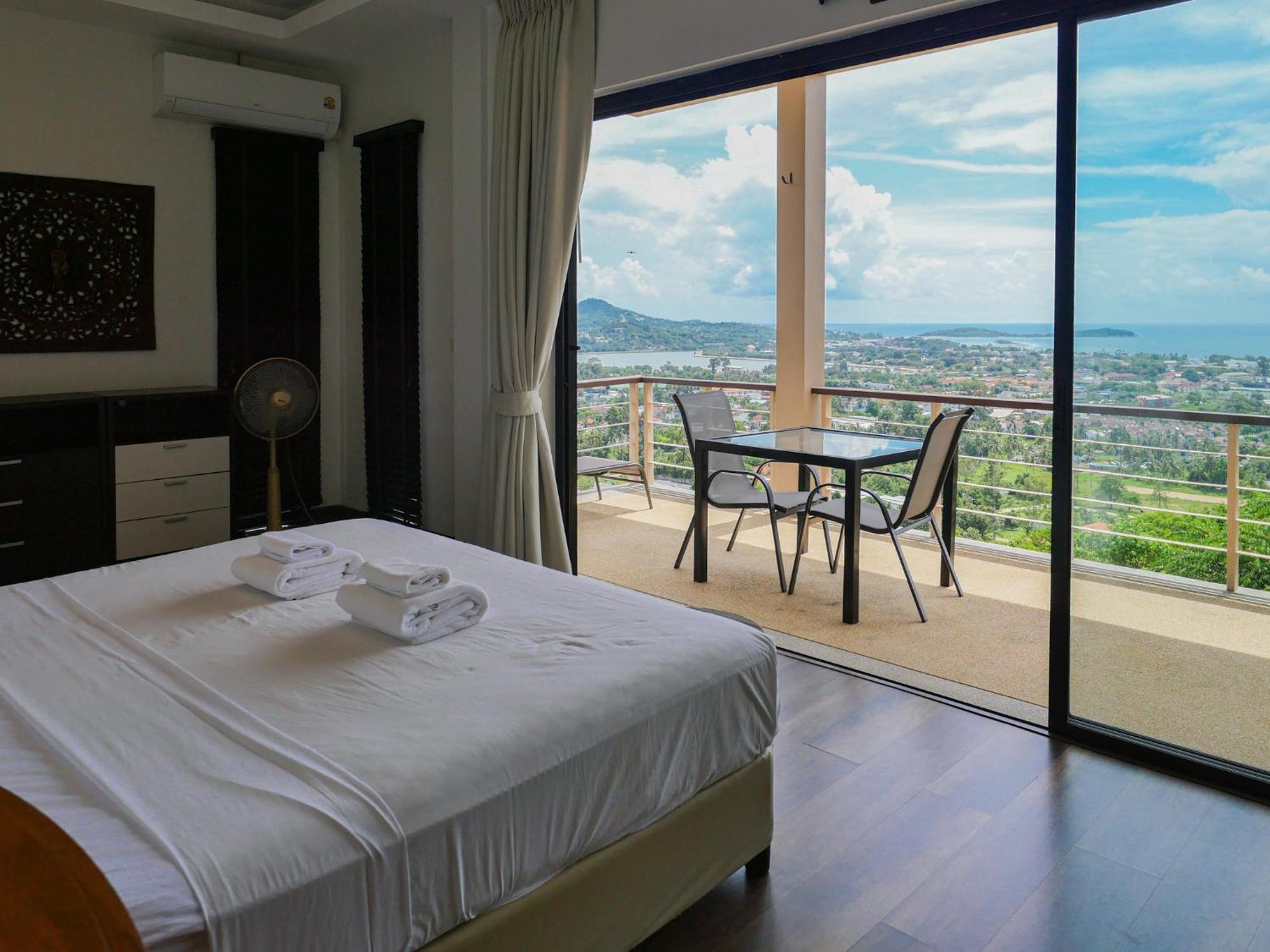 Apartment Blue Ocean 2Br Apartment Chaweng Hill *