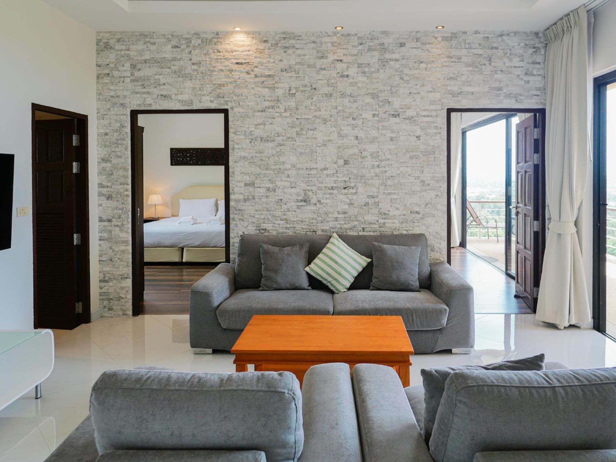 Apartment Blue Ocean 2Br Apartment Chaweng Hill Ban Ko Khwan