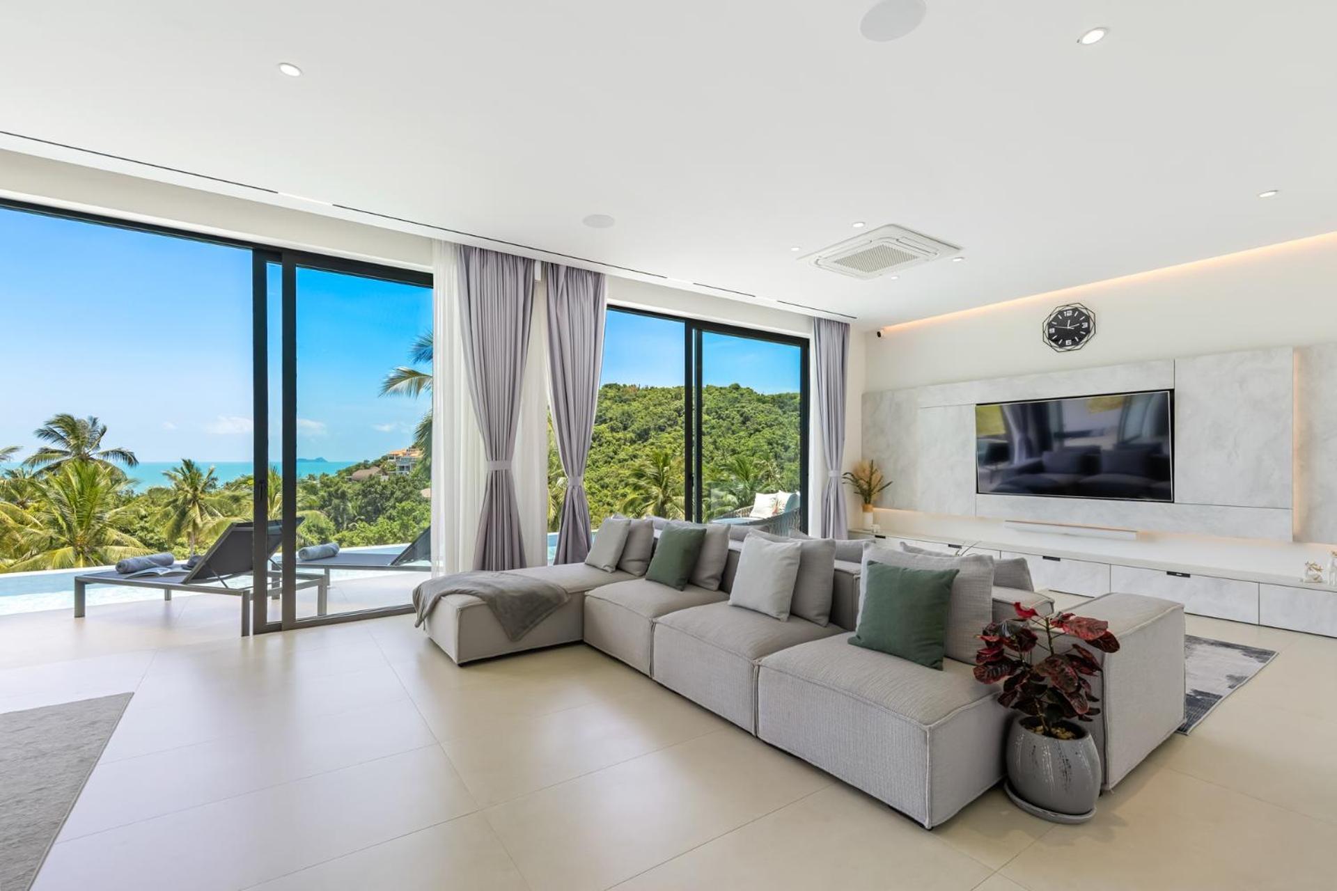 Villa 4 Bed Sea View With Breakfast - Kbr32 Ban Bang Po