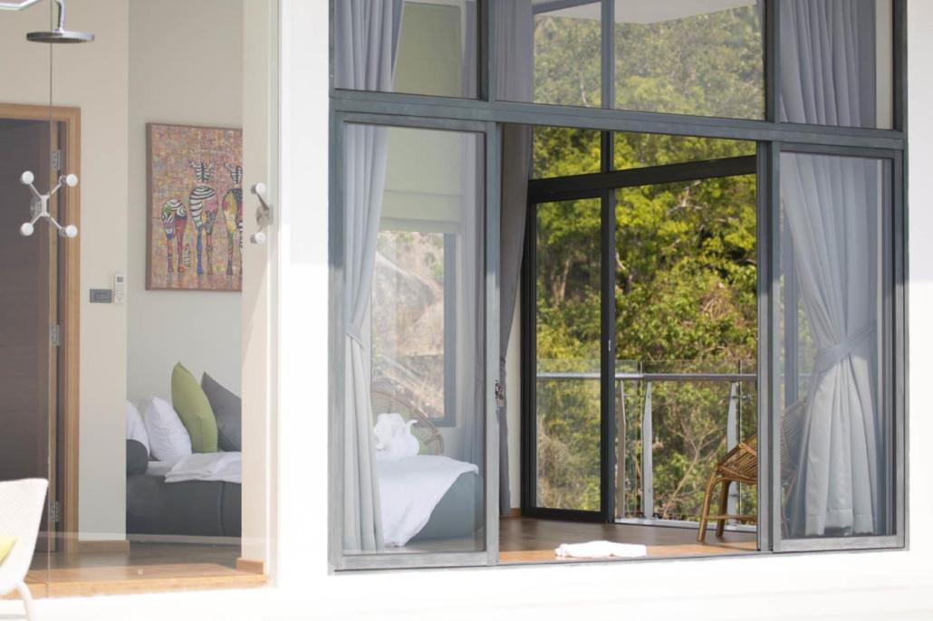 Seawadee - Luxurious, Award-winning Design With Amazing Panoramic Seaview Strand von Chaweng