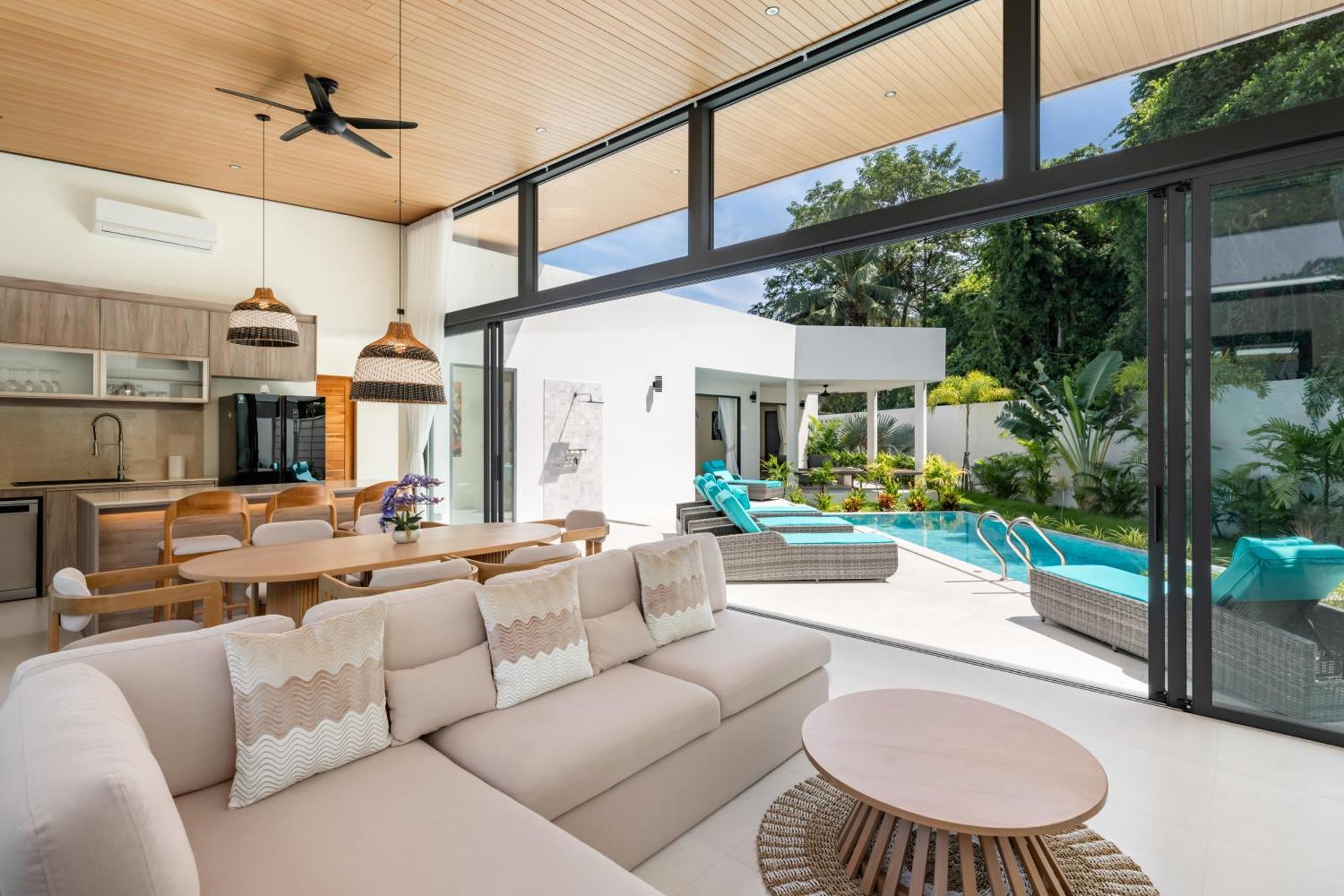 Vakantiehuis Samudo 3br Tropical Haven Bophut