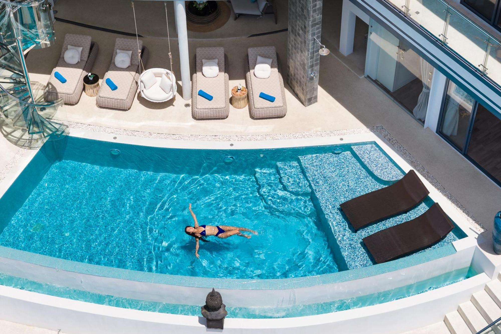 Seawadee - Luxurious, Award-winning Design With Amazing Panoramic Seaview * Strand von Chaweng