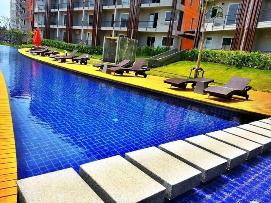 Sea View 1br Gym Sauna Pool * Bang Rak Beach (Koh Samui)