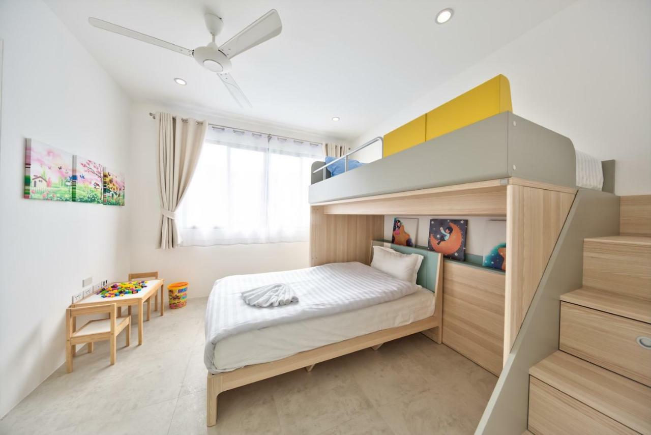 Beachside - B11 - At Bayside Luxury Villas Samrong Bay Beach, 3 Bed 4 Bath, Sea And Sunset Views, Only 200m Walk To The Bang Rak Beach (Koh Samui)
