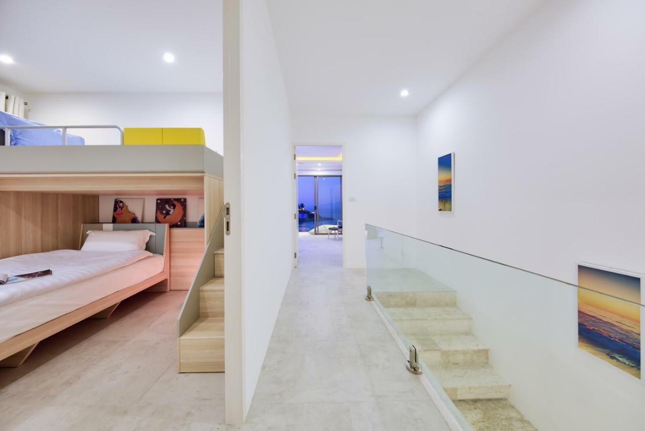 Beachside - B11 - At Bayside Luxury Villas Samrong Bay Beach, 3 Bed 4 Bath, Sea And Sunset Views, Only 200m Walk To The Bang Rak Beach (Koh Samui)