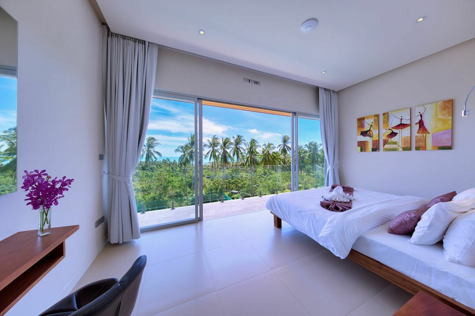 3 Bedroom Luxury Seaview Bang Po-zoe Villa Koh Samui