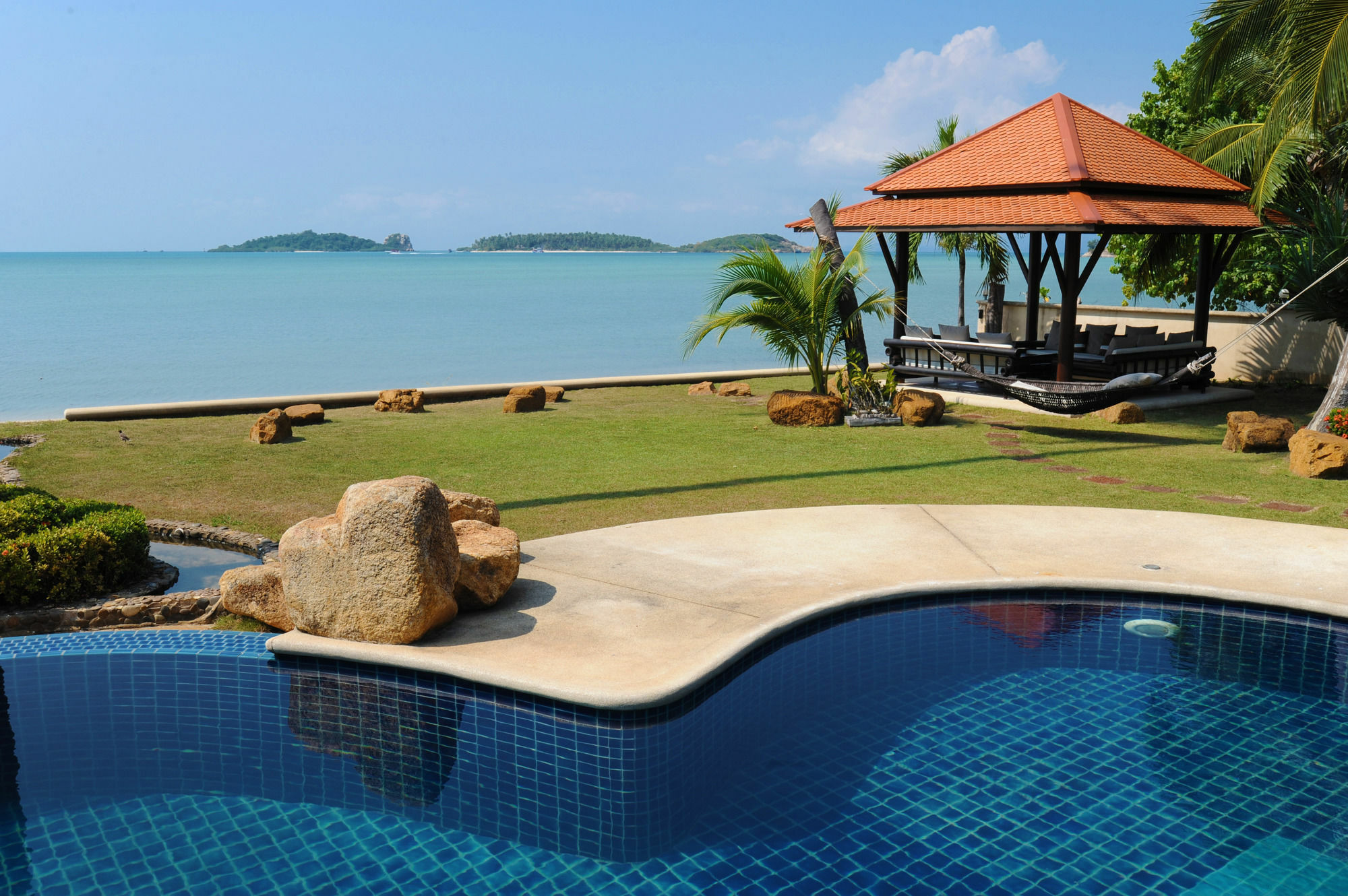 All Inclusive 4 Bedroom Beach Front Villa Bophut
