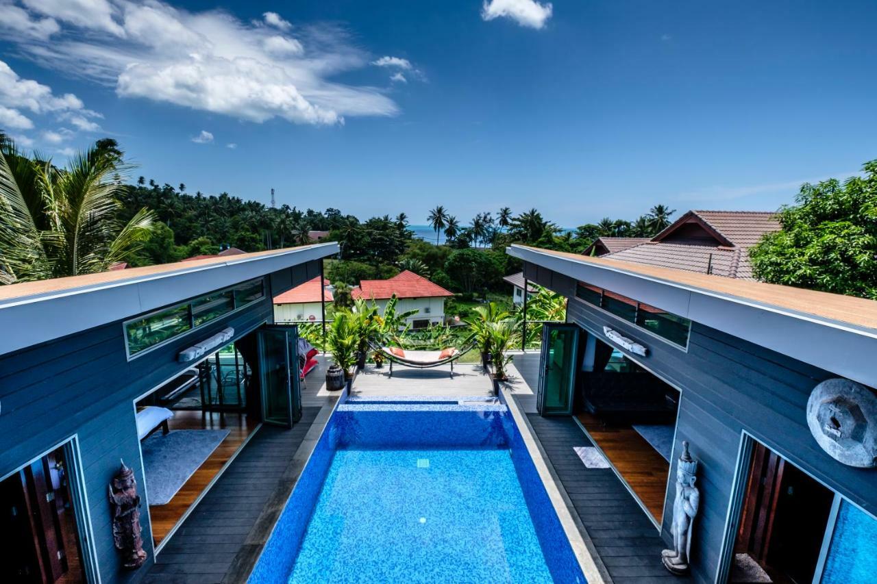 Stunning With Ocean Views And Free Car Villa Plage de Lamai