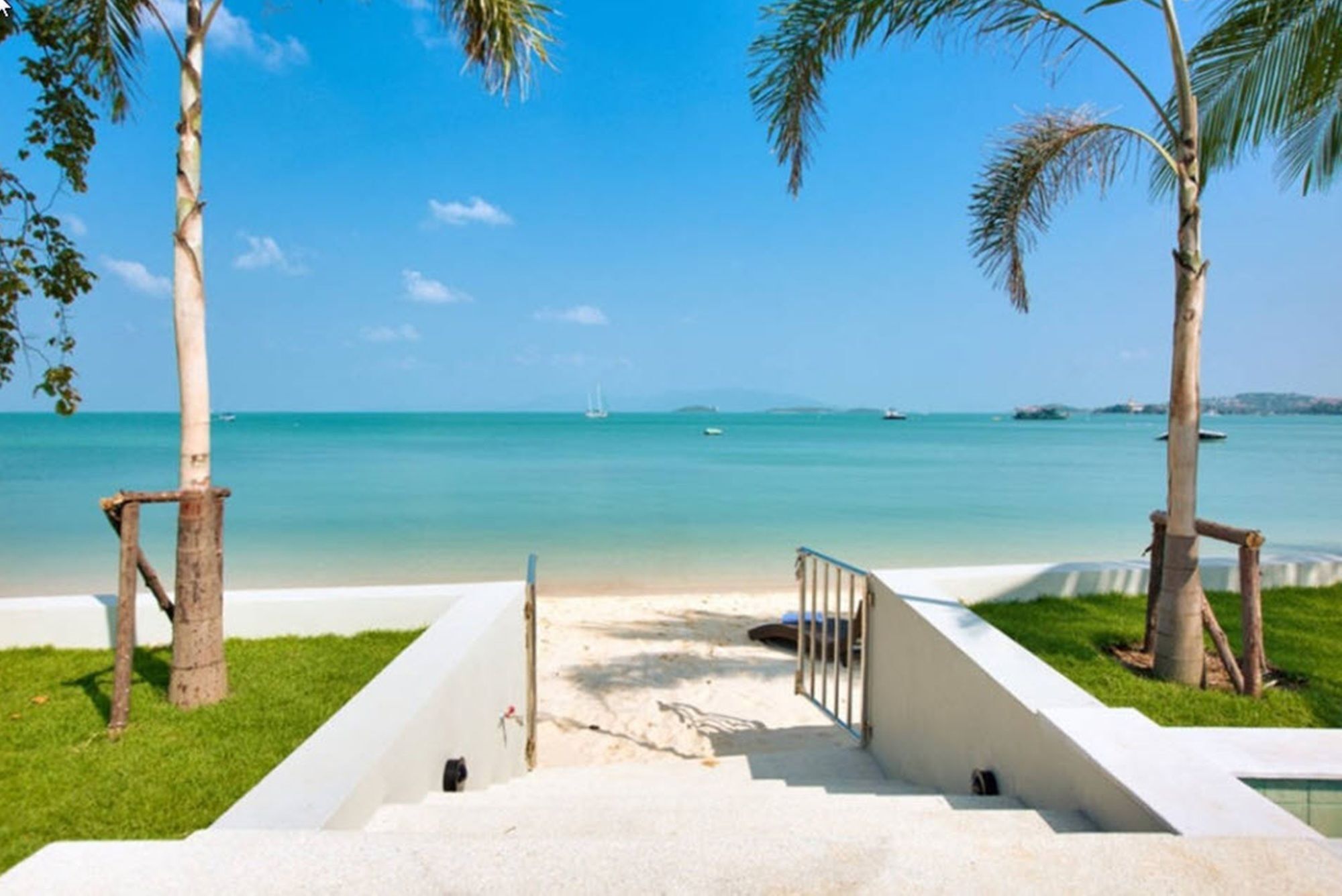 Villa 1 Bedroom Beautiful Beachfront Bang Rak Beach (Koh Samui)