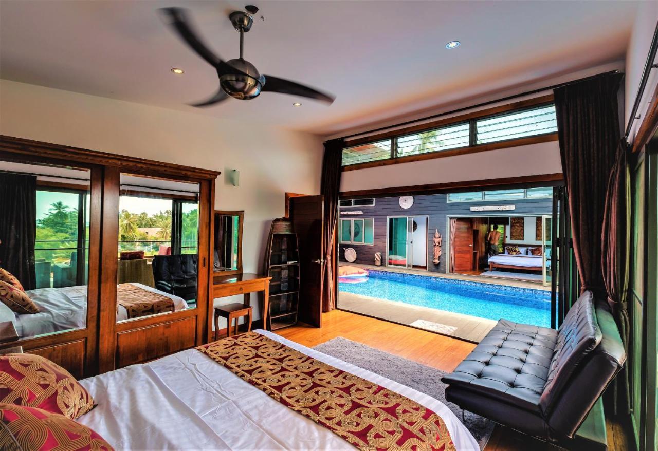 Stunning With Ocean Views And Free Car Villa Plage de Lamai
