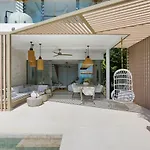 Beachside Villa - Cloud 9 - At Bayside Luxury Villas Samrong Bay Beach, 3 Bed 4 Bath, Salt Water Pool, Sea And Sunset Views, Only 200M Walk To The Beach