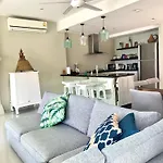 Beachfront Villa Charmant With Private Pool