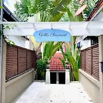 Beachfront Villa Charmant With Private Pool