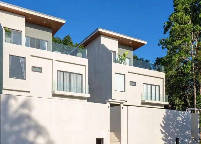 Tropical Escape Near Choeng Mon Beach - Secluded 4-Bed Villa With Private Pool