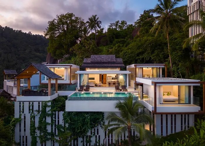 Samui Relax Airfreshing Privacy Modern Luxury Seaview Natural Rainforest Infinity Pool Villa With 3 Beds Suits With Housekeeper