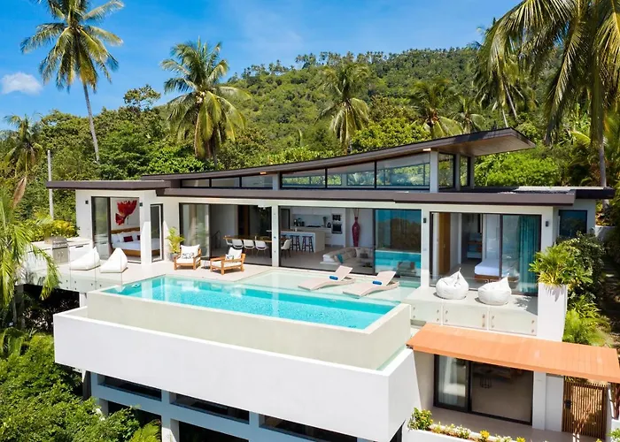 Luxury Villa - Lamai Seaview - 4 Bedroom