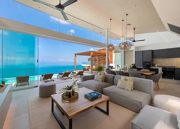 Elegant And Tropical Seaview Villa