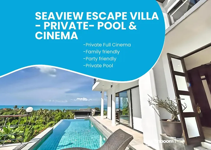Seaview Escape Villa - Private Pool & Private Cinema