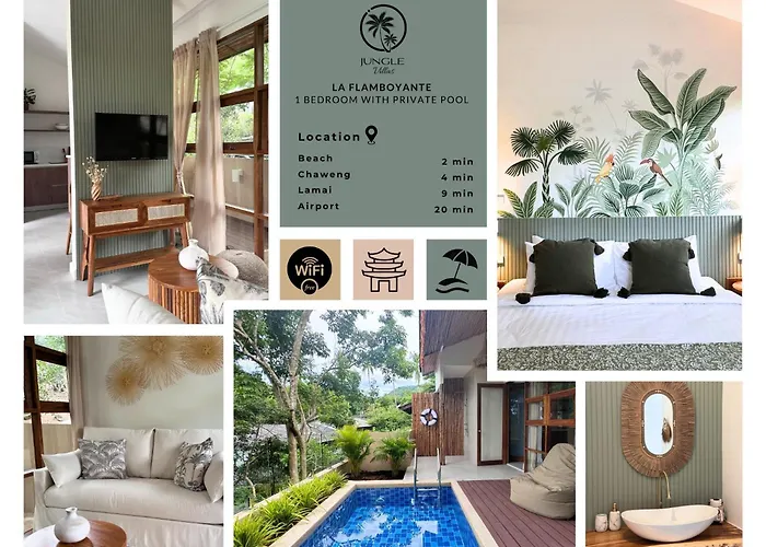 La Flamboyante - Vue Jungle, Villa 25
