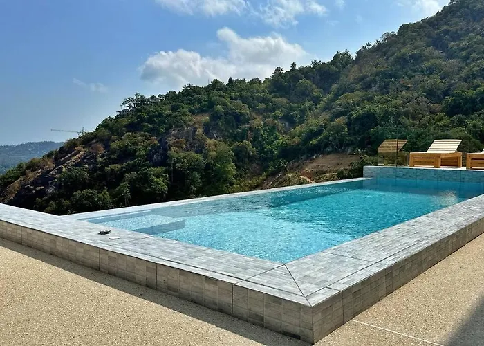 Villa Capri Piscine Jacuzzi Vue Mer