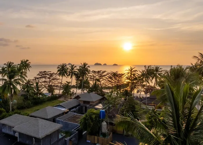 Luxury Beach Villa With Sunset