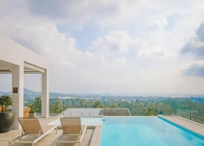 Botan Villa 3Br Poolgarden & Sea View In Chaweng