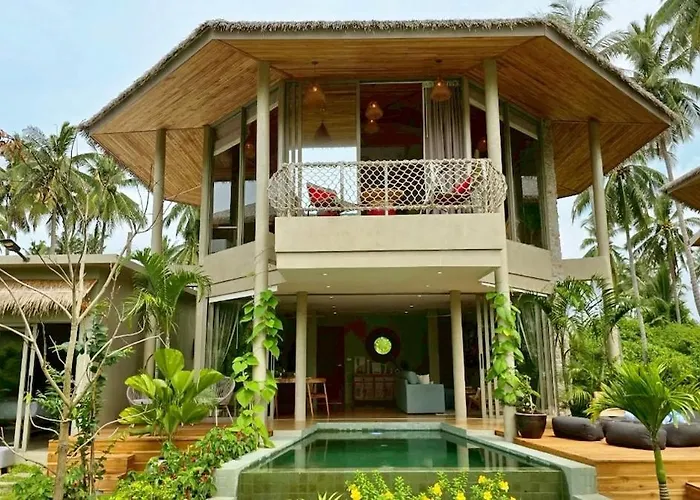 Carbana Lodge, Palmy Beach Villa, Eco Lodge