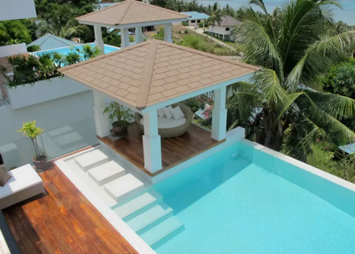 3 Bedroom Sea View Villa Sea Shore Sdv184-By Samui Dream Villas