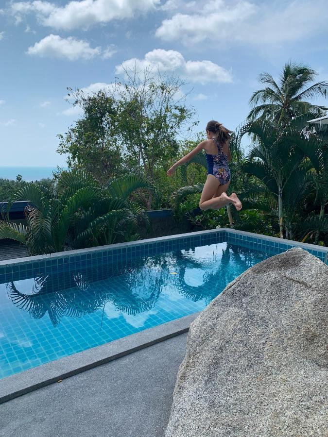 Ko Samui Seaview Pool Paris With Car Villa Laem Set Beach