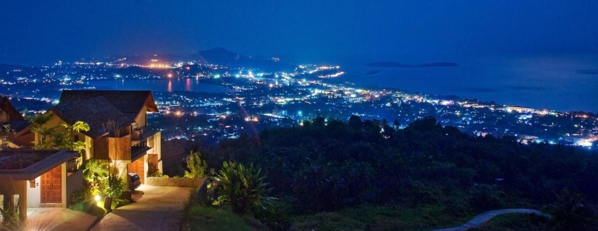 Villa Tiga - Luxury Pool With Panoramic Sea Views In The Chaweng Hills
