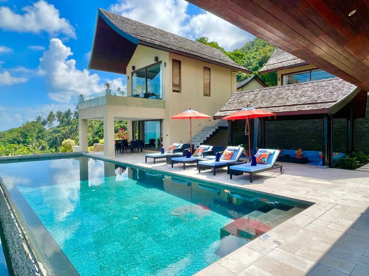 Tiga - Luxury Pool With Panoramic Sea Views In The Chaweng Hills Villa *