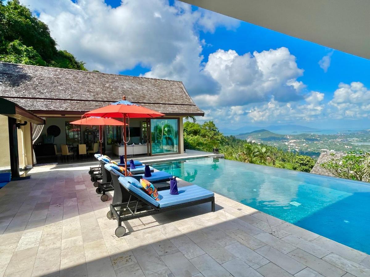 Villa Tiga - Luxury Pool With Panoramic Sea Views In The Chaweng Hills