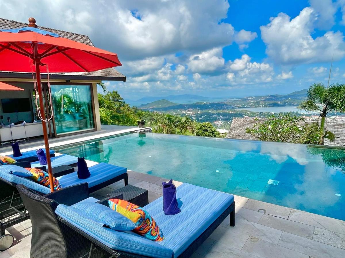 Villa Tiga - Luxury Pool With Panoramic Sea Views In The Chaweng Hills