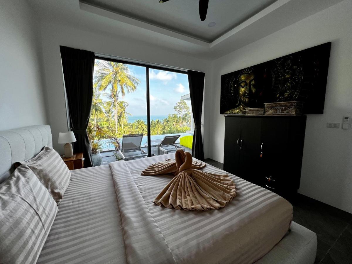 Effet Mer, G 3 Chambres, Piscine Et Vue Villa Koh Samui