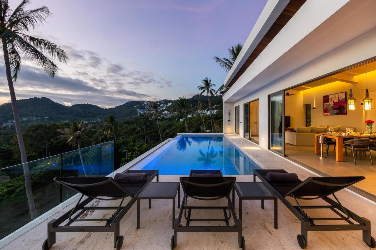 Sunrise View, 4 Bedroom, Infinity Pool, In Bo Phud, Koh Samui Villa