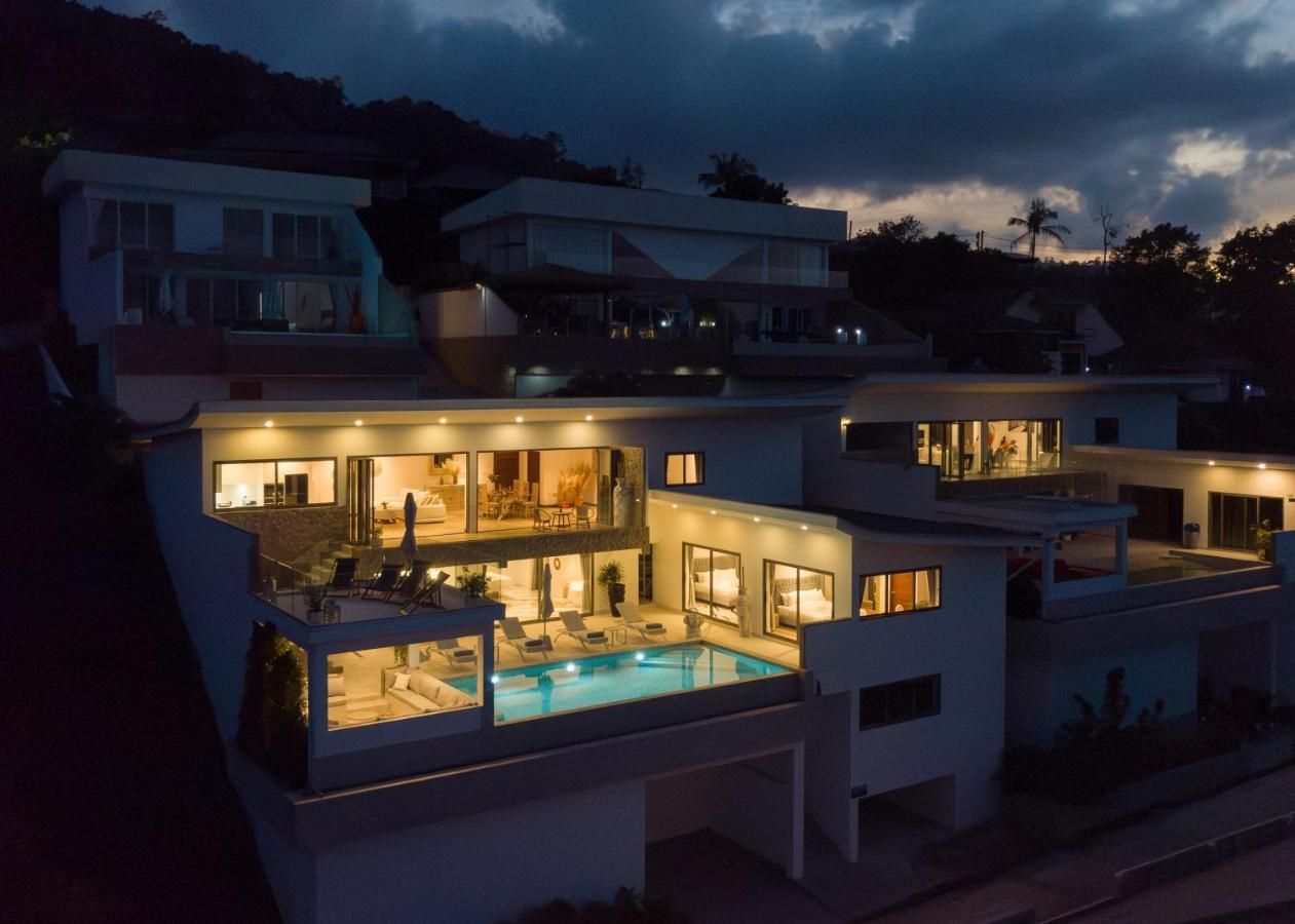 Villa Luxury 5 Bedroom Oceanview In Bophut With Staff Amphoe Koksamui