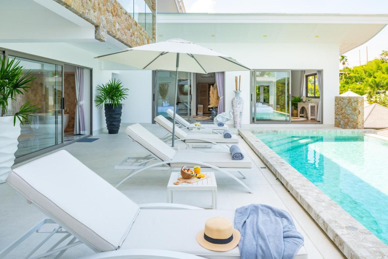 Luxury 5 Bedroom Oceanview In Bophut With Staff