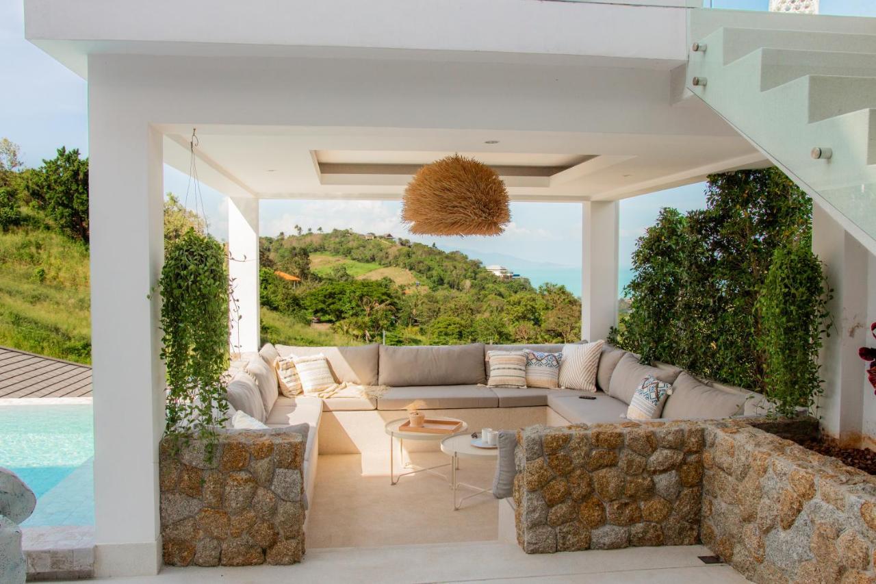 Villa Luxury 5 Bedroom Oceanview In Bophut With Staff *