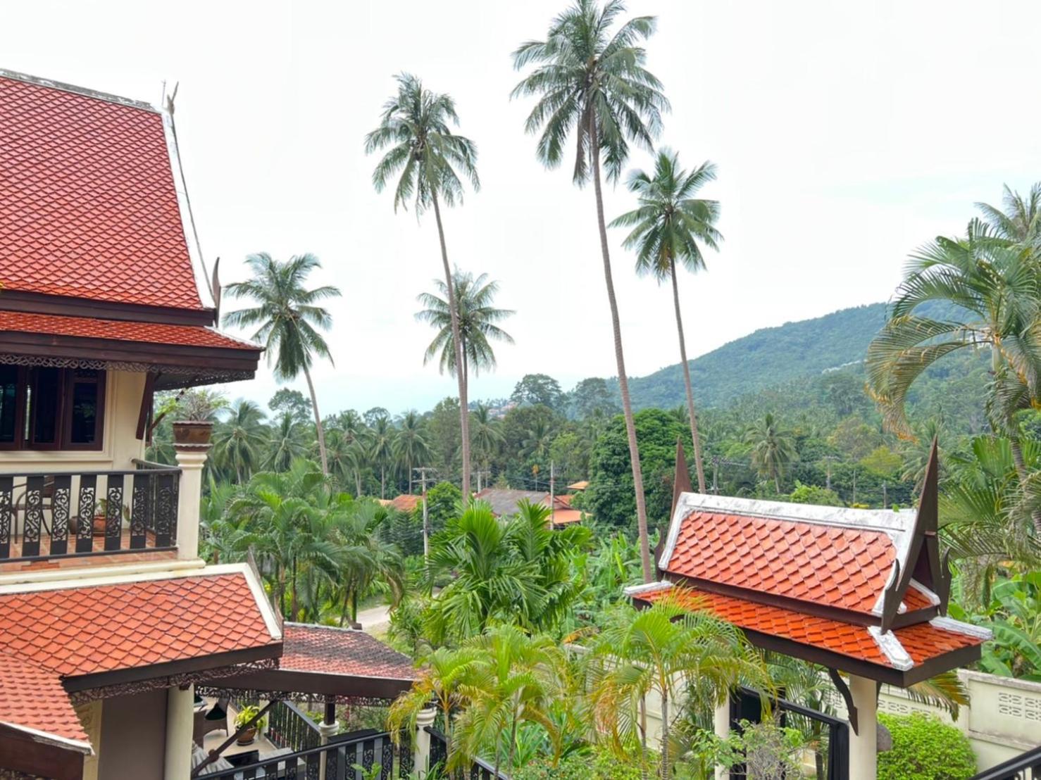 Baan Suvarnabhumi Entire 5 Beds Private Pool On Hill Side Villa Amphoe Koksamui