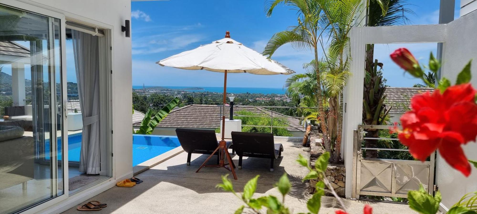 Paradise, Pool And Sea View Villa Plage de Chaweng