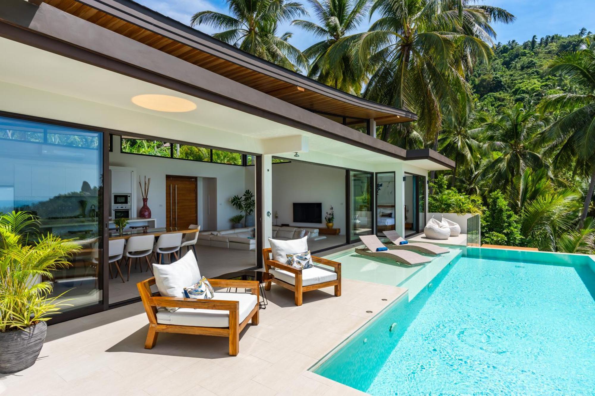 Luxury - Lamai Seaview - 4 Bedroom Amphoe Koksamui
