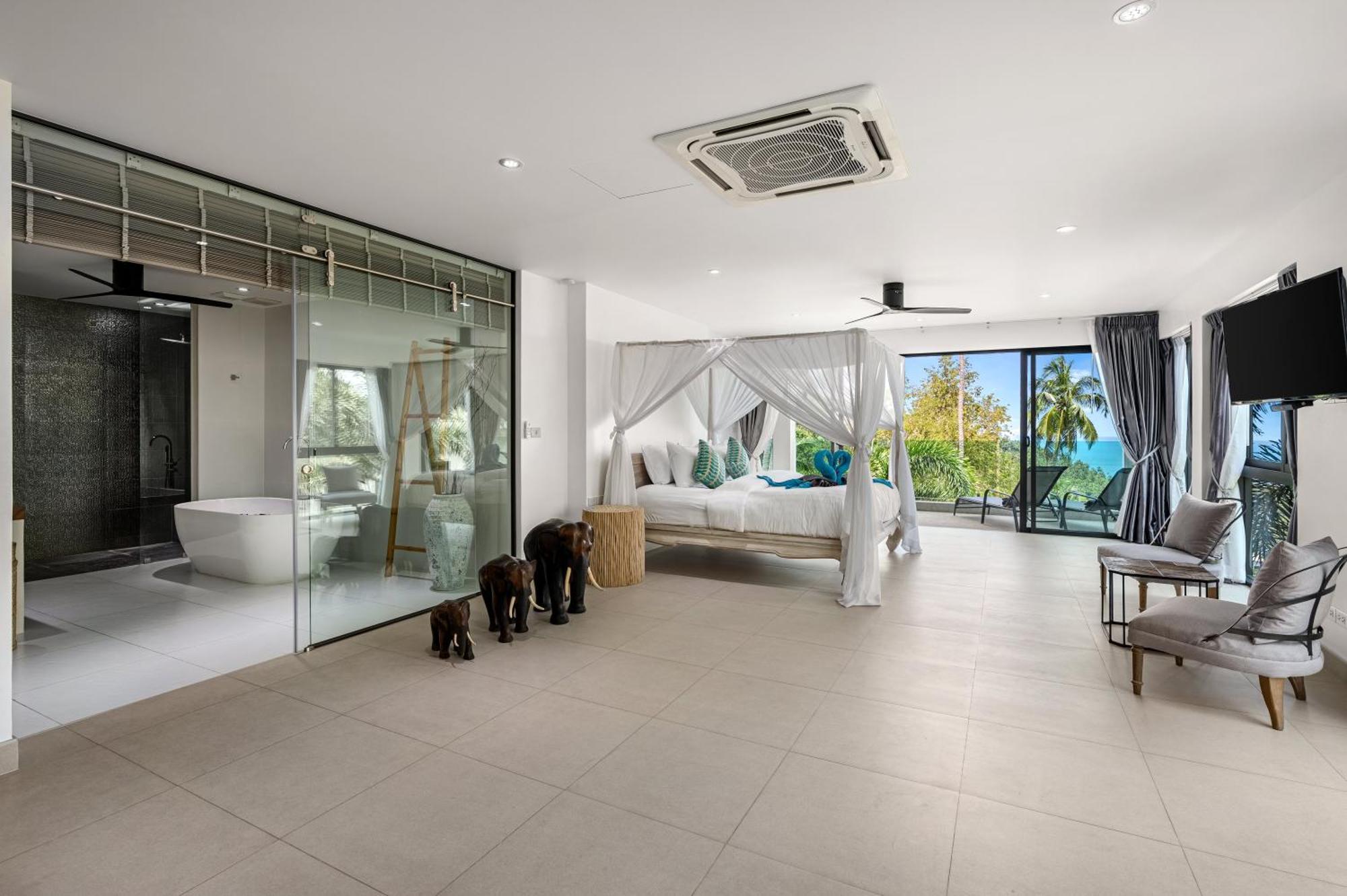 Pousada Stella - Lamai Seaview - Until 6 Bedroom