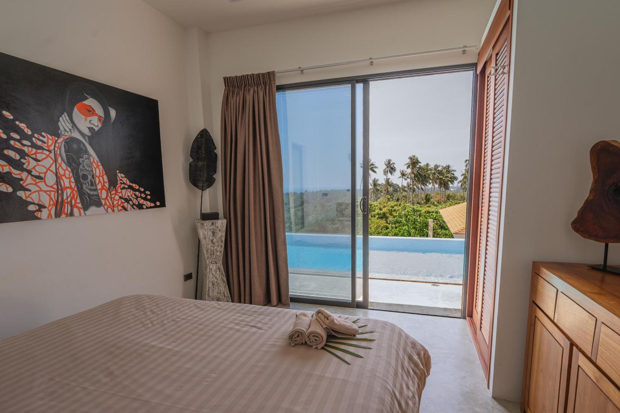 Bodi ,seaview, Lamai 3 Bedroom Villa *