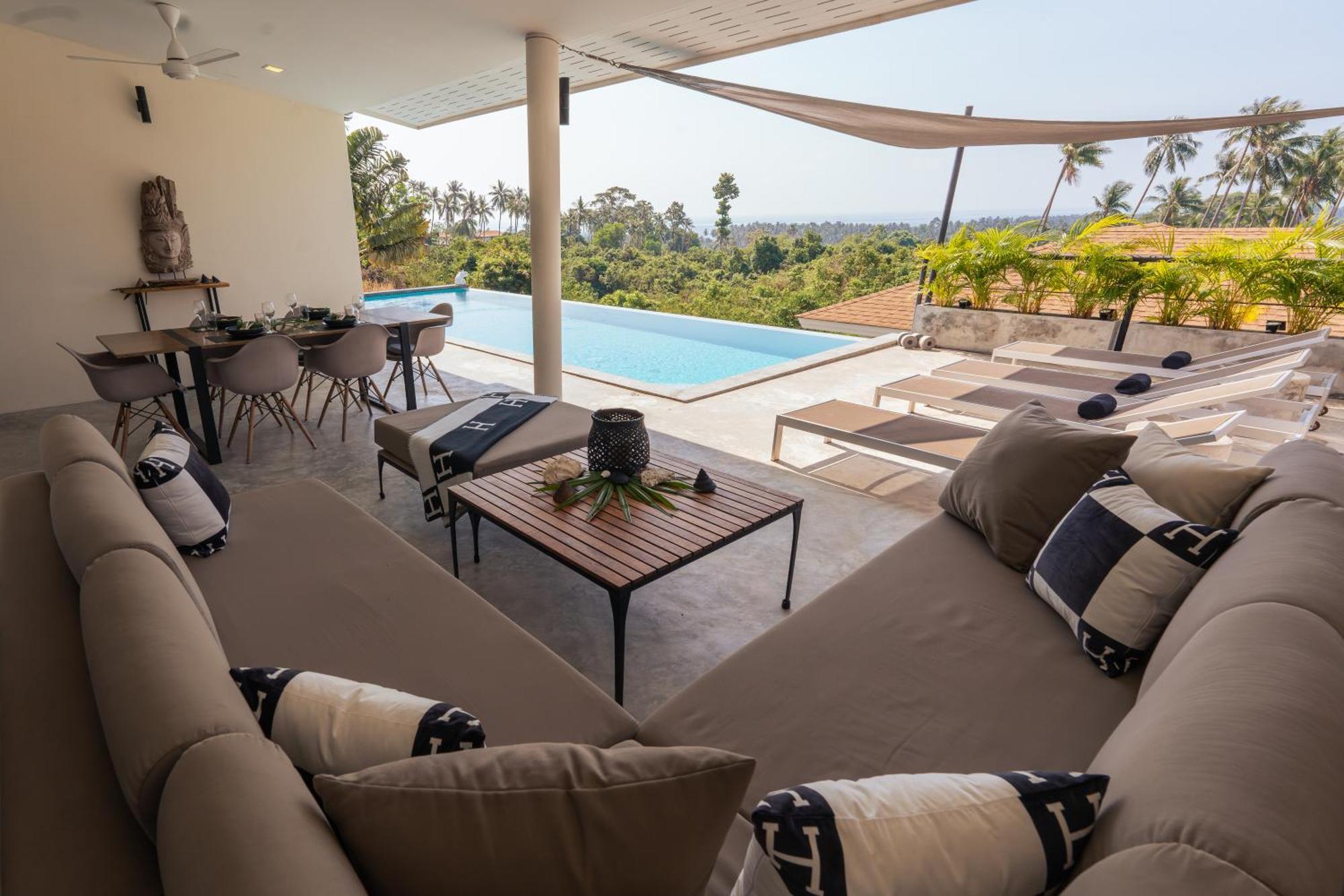 Villa Bodi ,seaview, Lamai 3 Bedroom *