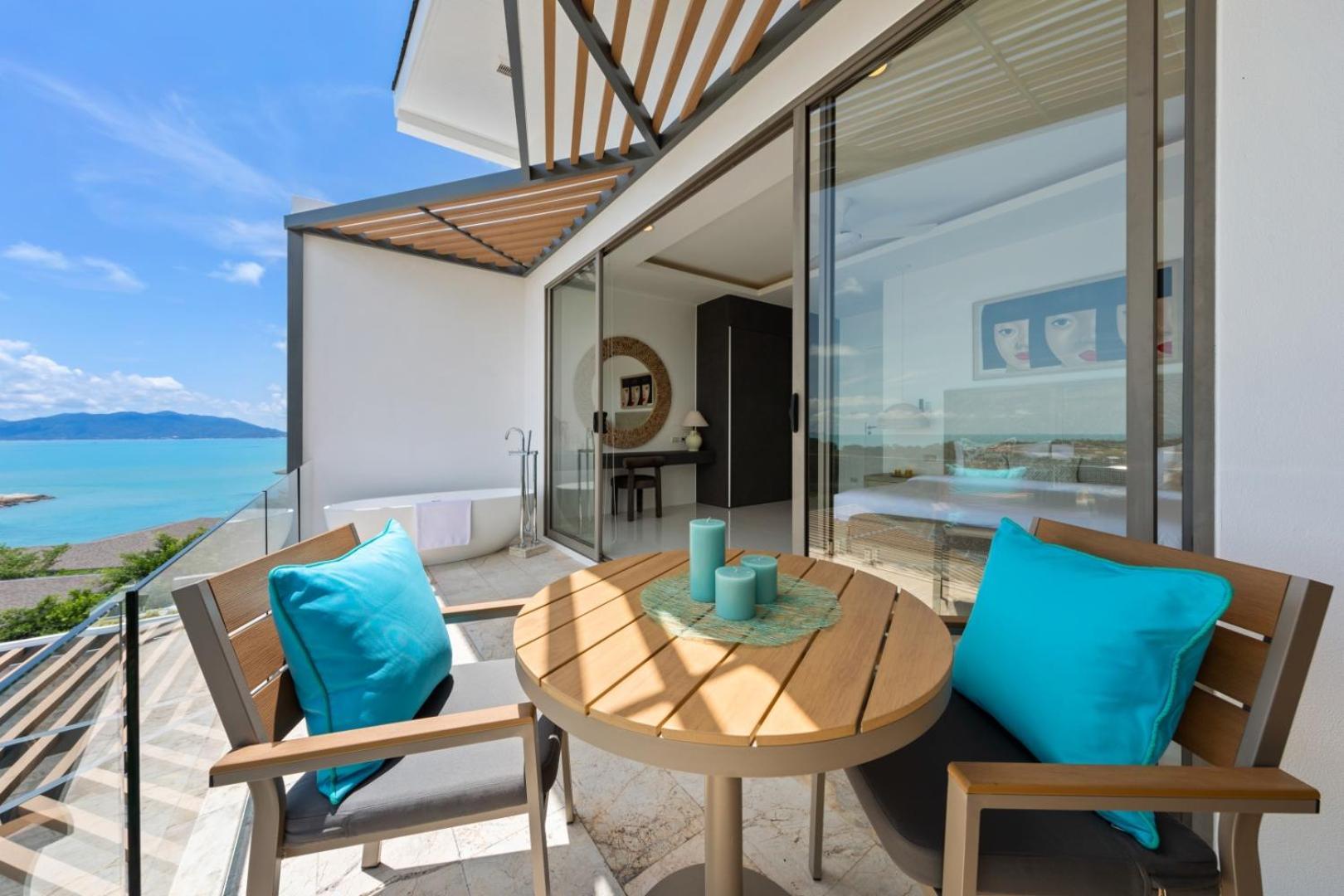 Beachside - Carpe Diem - In Plai Laem Soi 7, 3 Bed 4 Bath, Amazing Sea And Mountain Views, Only 180m Walk To Swimming * Amphoe Koksamui