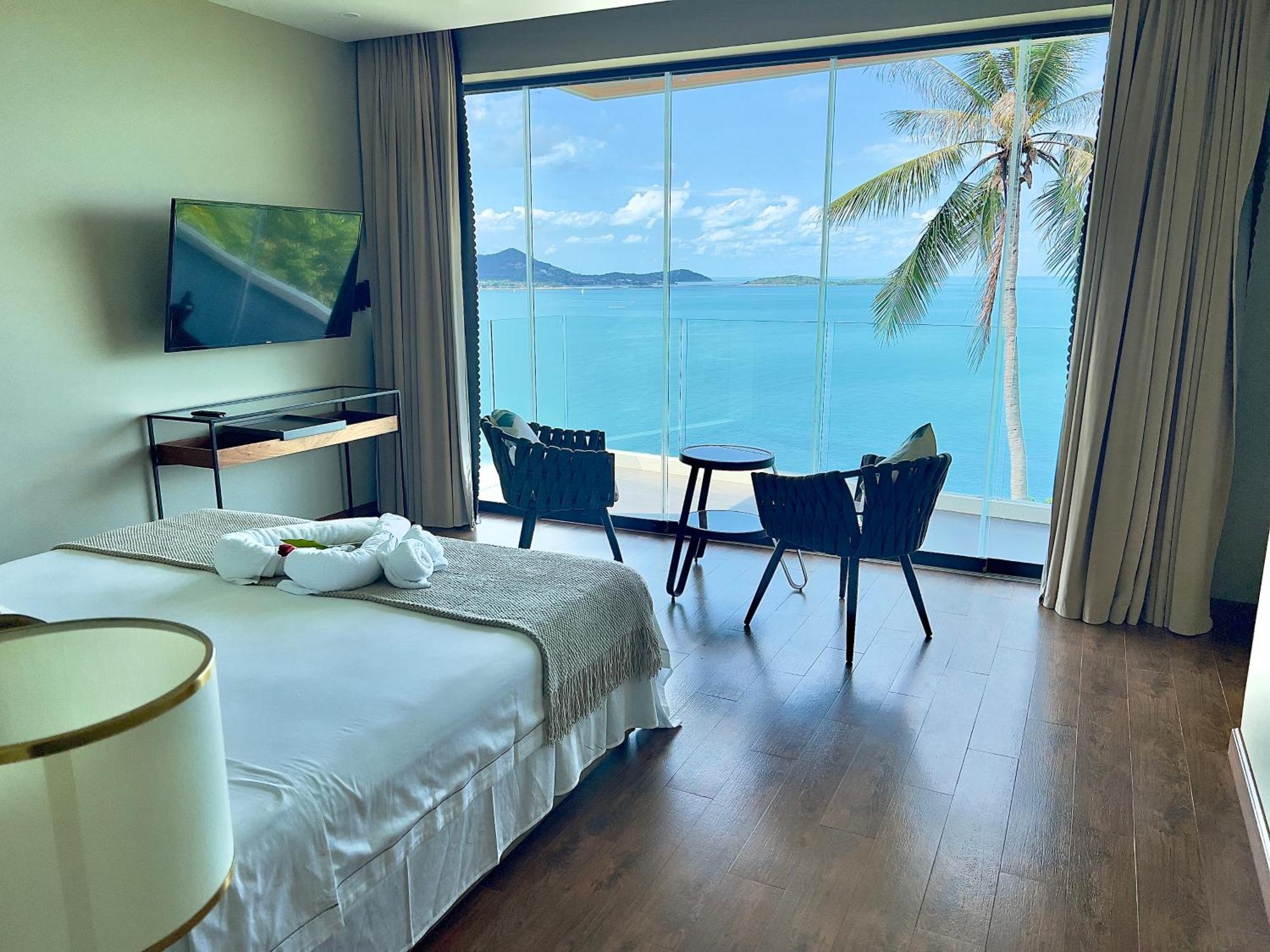 观景台海景別墅golden Coconut 接送服务 Villa Koh Samui