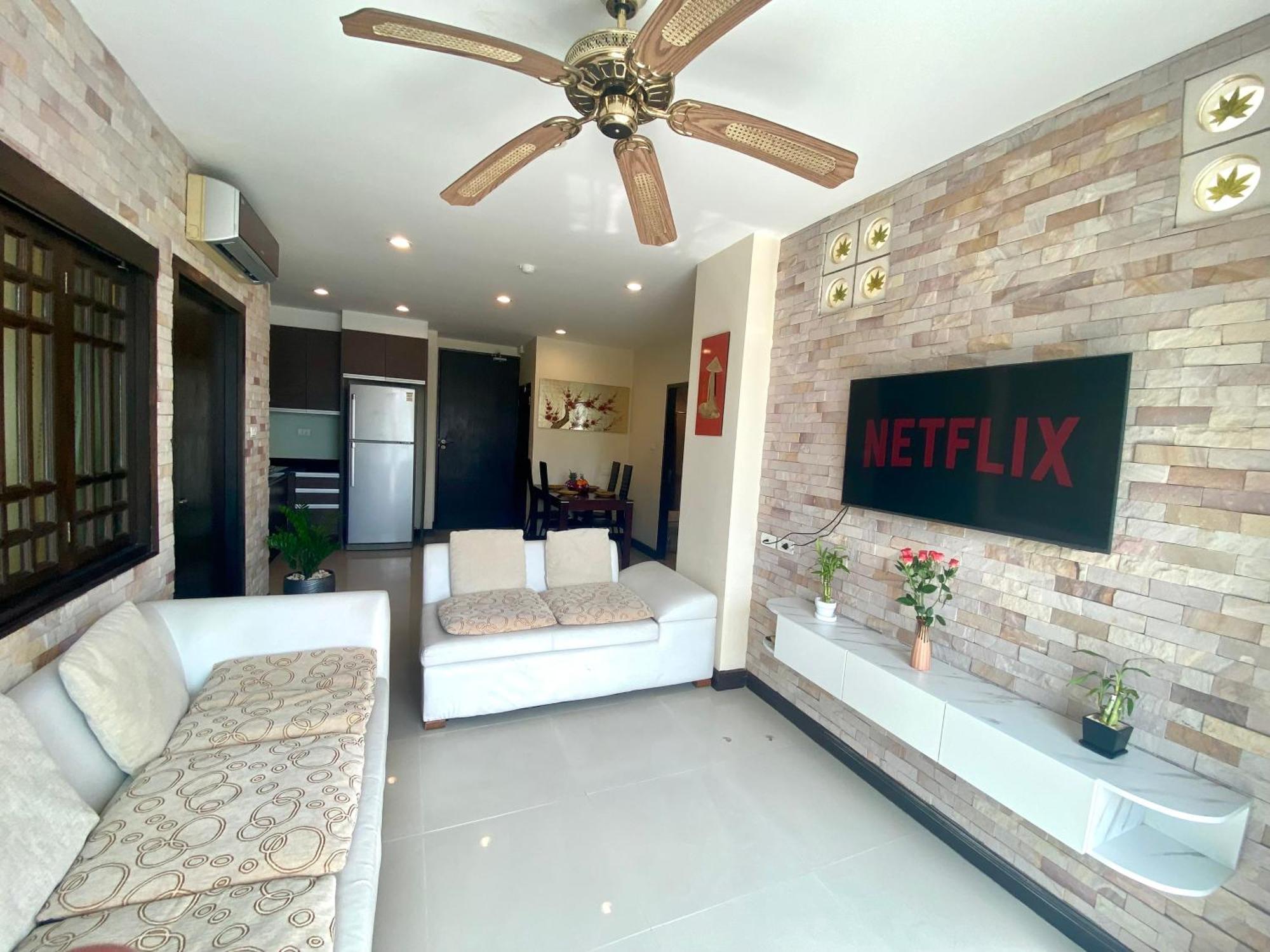 2 Brs Flat Near Fishermans Village Apartment Bophut