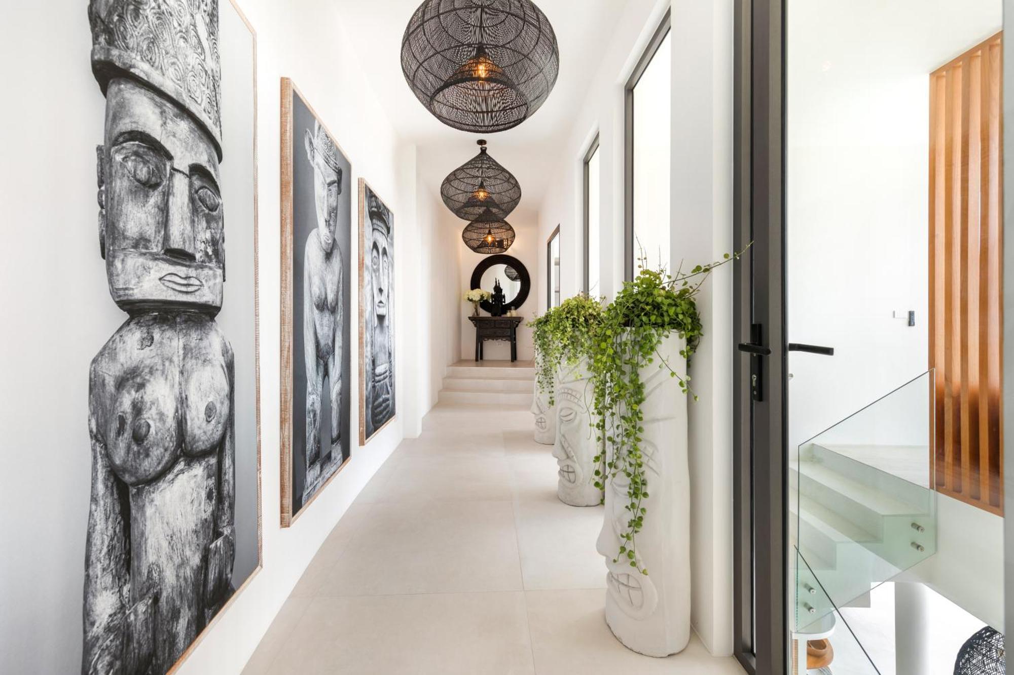 Villa Skyline 9 - Spacious & Stylish Luxury Panoramic Seaview With Outdoor Living & Kitchen, Outdoor Cinema, Private Gym, Salt Water Pool With Jacuzzi In Plai Laem Koh Samui